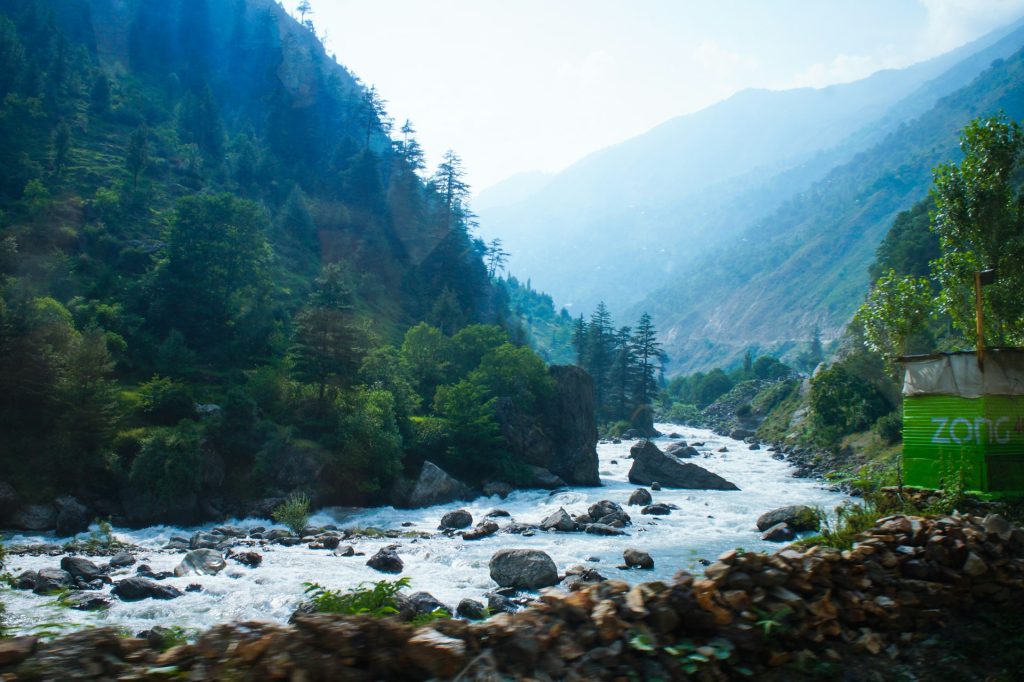 Pine-covered mountains near Nathia Gali